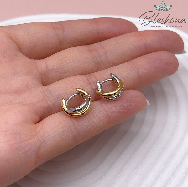 13 мм Цвет Биколор, Швензы бублик Конго Люкс