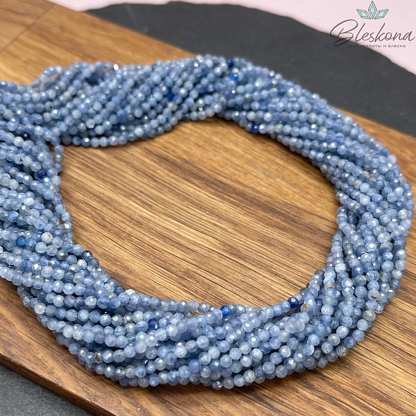 Кианит алмазная огранка №4 2,5 мм