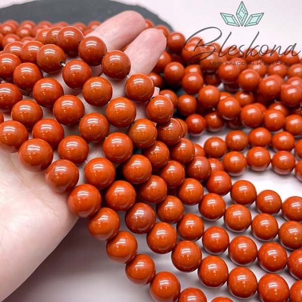 Яшма красная 12 мм