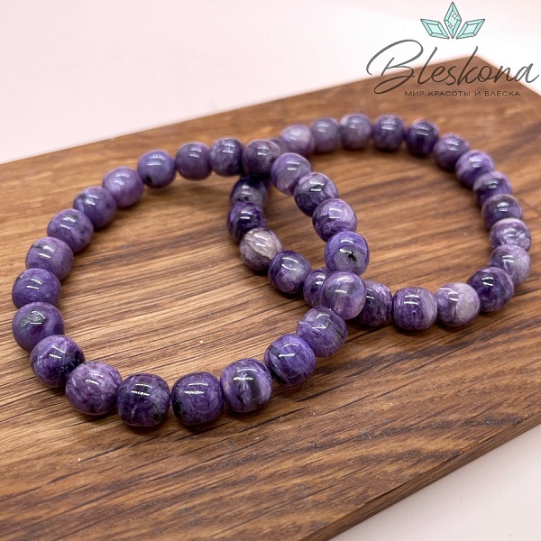 Чароит бочата №2 8 мм сет 19 см