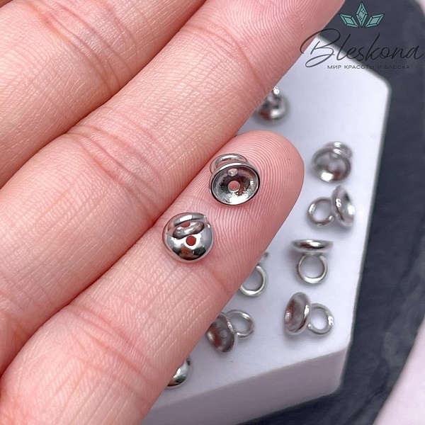 6 мм Цвет золото, Концевик