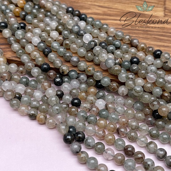  Кварц Фантомный Африканский 6 мм