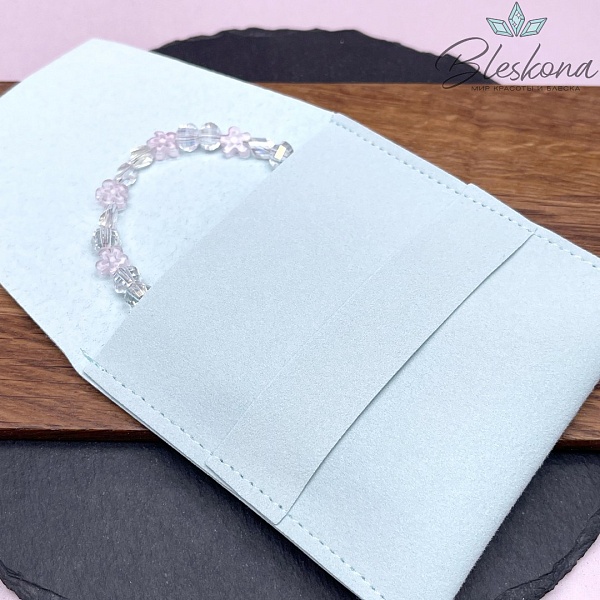 Мешочек- Конверт бархат Тиффани 10 см 