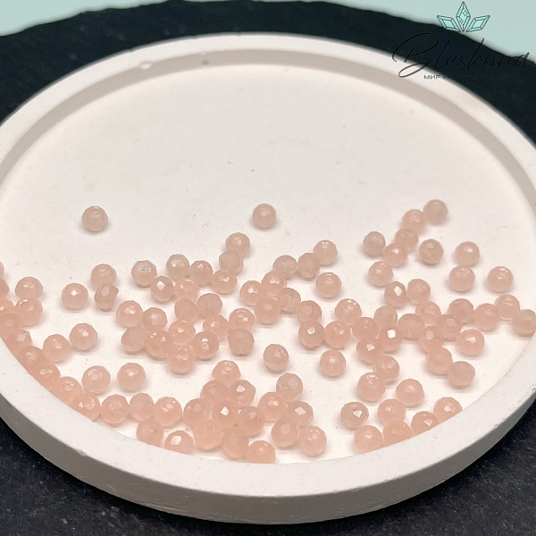 Чешское стекло №66 ⌀4мм