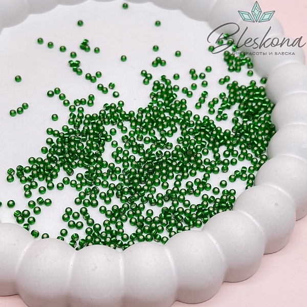 Бисер TOHO round 11/0 цвет №27B (оттенок зеленого)