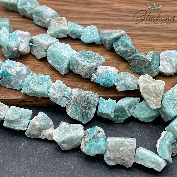 Амазонит куски (11-18)*(8-15) мм