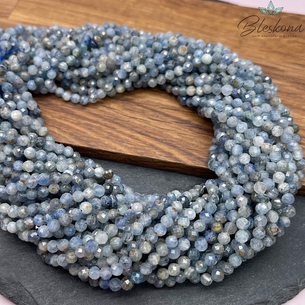 Кианит микроогранка №3 4,5 мм