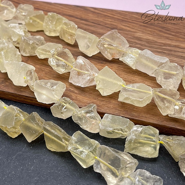 Кварц Лимонный куски (13-19)*(11-17) мм